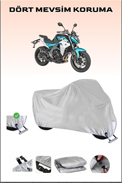Breen CF Moto 400NK - مشمع دراجة نارية آمن ومقاوم للماء متوافق مع القفل