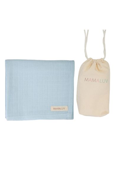 Mamaluv Musselin-Wickeltuch für Neugeborene, 100 % Baumwolle, handgemachtes Baby-Wickeltuch, weiches und sanftes Wickeltuch