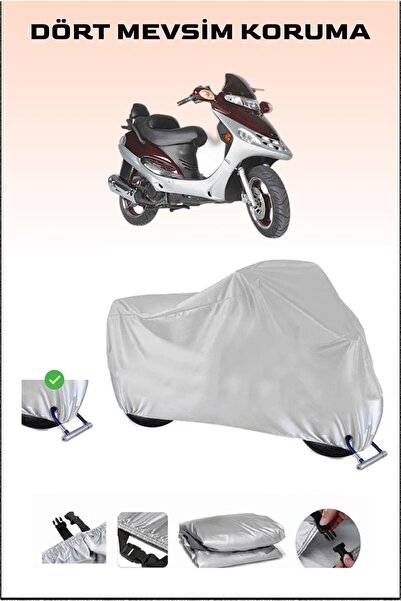 Breen Mondial 150 RE - قماش مشمع للدراجات النارية متوافق وآمن ومقاوم للماء