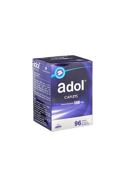 Adol Paracetamol Caplets, 500mg