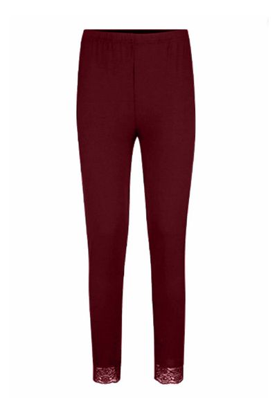 ASN concept Lace Burgundy Leggings 2 Pack