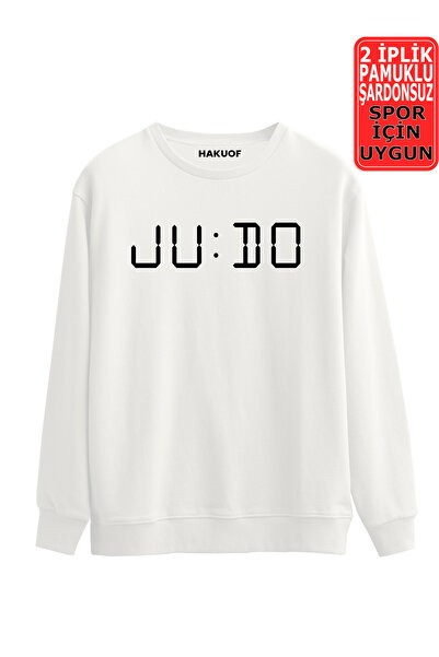 hakuof JUDO Štampano Unisex majica - 2 niti
