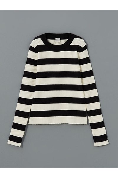 LC Waikiki Crew Neck Girl's Knitwear Sweater Lcw Kids