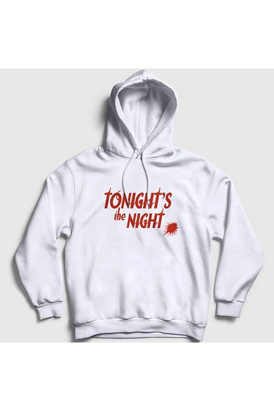 Presmono Φούτερ με λευκή κουκούλα Unisex The Night Dexter 514829 ττ