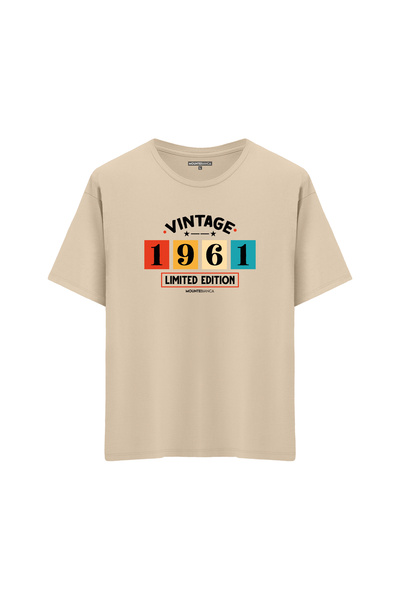 Mounte Bianca Unisex vintage 1961 - Oversize kroj T-shirt
