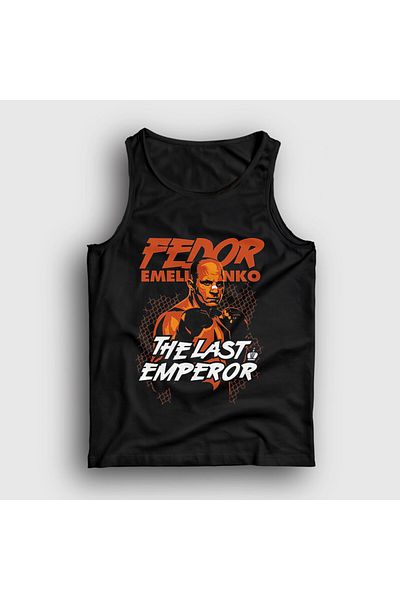 Presmono قميص داخلي أسود للجنسين من Emperor UFC MMA Fedor Emelianenko 508233 تي تي