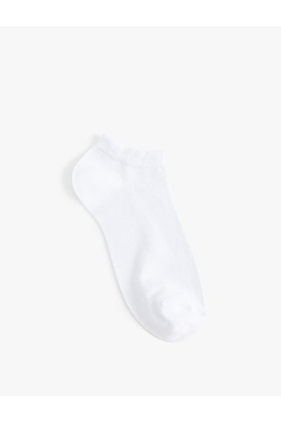 Koton Σετ Βαμβακερές κάλτσες Basic Booties 3 τεμαχίων