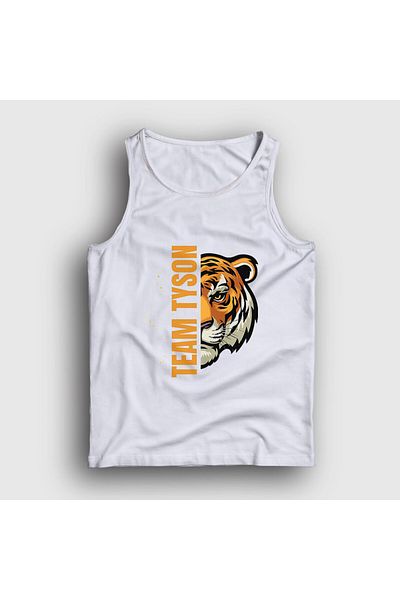 Presmono Μάικ Τάισον Unisex White Tigre Πυγμαχίας 514618 ττ