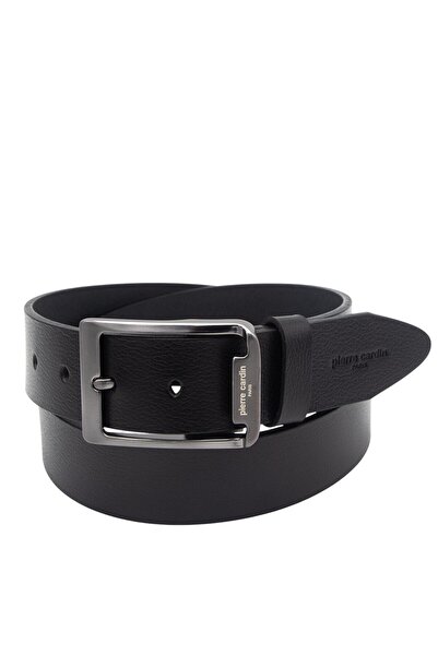Pierre Cardin Siyah Deri Erkek Kemer PC-3100HS9