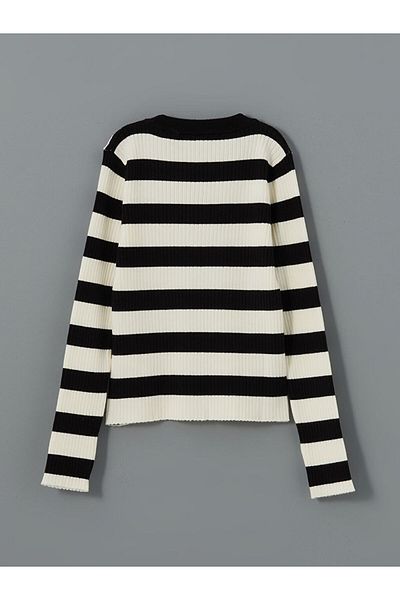 LC Waikiki Crew Neck Girl's Knitwear Sweater Lcw Kids