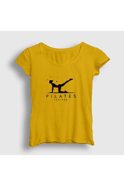Presmono Κίτρινο T-Shirt δώρου Pilates Trainer - 514938 ττ