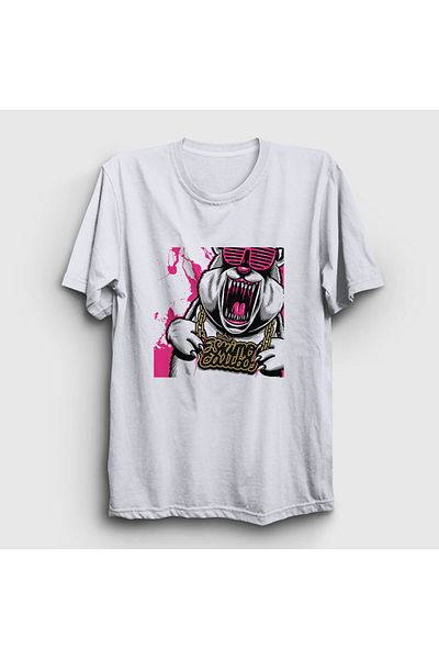 Presmono Unisex Λευκό ηλεκτρικό μπλουζάκι Eskimo Callboy 508148 ττ