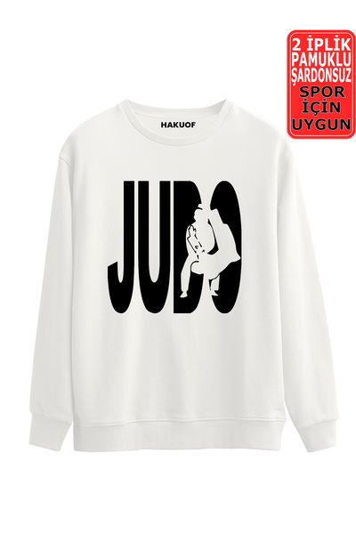 hakuof Hanorac imprimat JUDO - Imprimare cu 2 fire