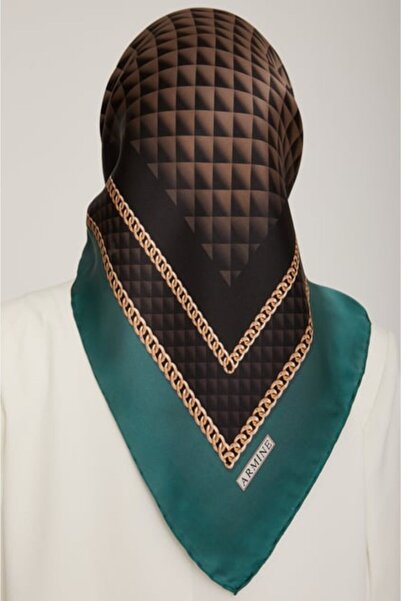 Armine Sura 8834DS-55 Шовковий шарф - Ностальгічний дизайн
