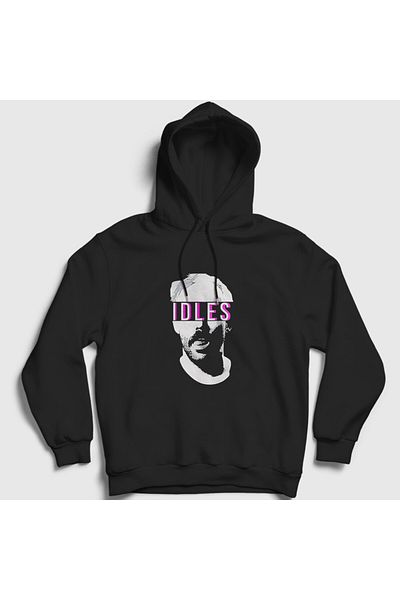 Presmono Φούτερ με κουκούλα Unisex Black Joe Talbot Music Idles 509778 ττ
