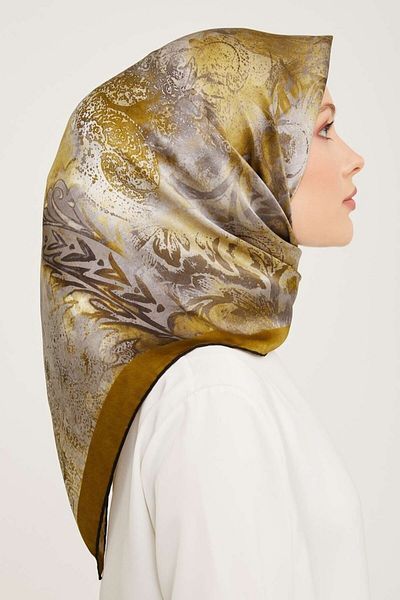 Armine 2023 Winter Silk Sura - Μεταξωτό Φουλάρι 9041DS