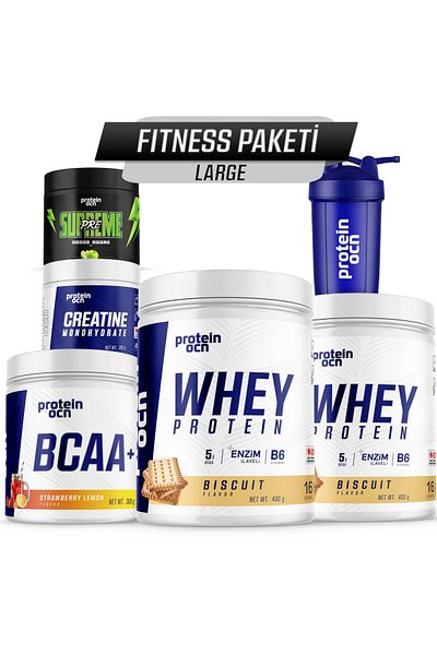 Proteinocean Large Fitness Pack - Biscuit Strawberry Lemon