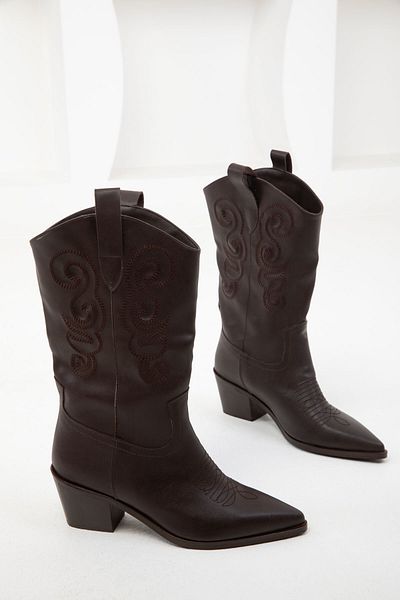 SOHO Braune Damenstiefel – Modell 20035