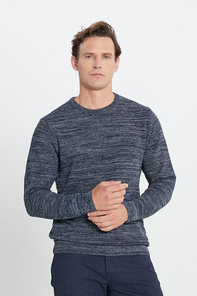 ALTINYILDIZ CLASSICS Πλεκτό πουλόβερ Standard Fit Recycle Crew Neck