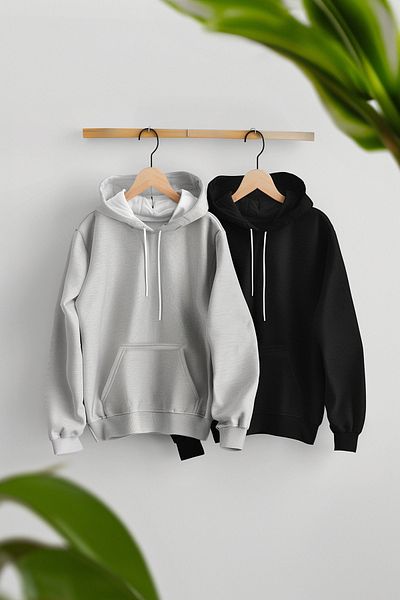 Trendyol Collection Black-grey 2-pack - Thick and Fleece Wide Fit Knitted Sweatshirt Twoaw25sw00276