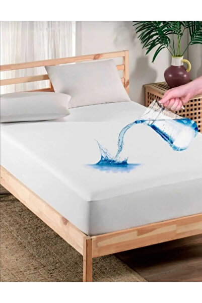 sareum Fithed Yatak Alezi Yatağı Saran Tasarım Tek Veya Çift Kişilik Su Sıvı Geçirmez.