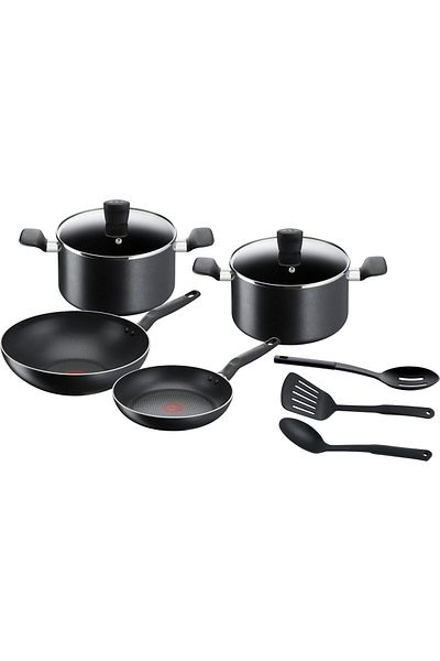 TEFAL Super Cook - Cookware Set for Use 9 Pcs |   Frypan