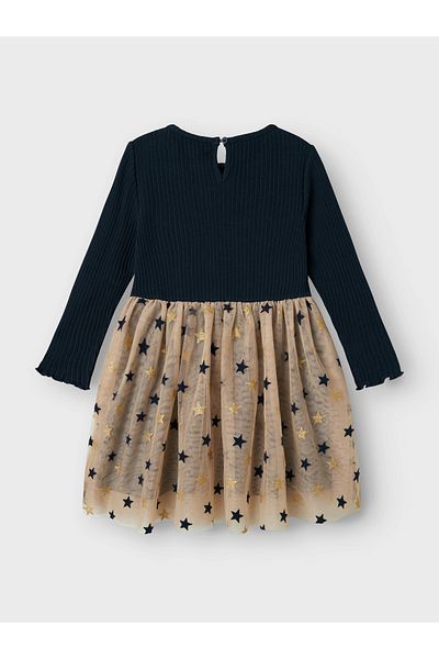 name ıt Navy Blue Nmfraven Ls Dress - 13236039
