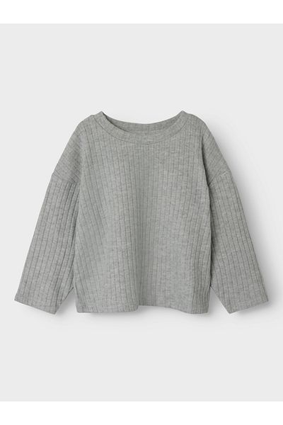 name ıt Nmfrikka Ls Rlx Top Gray 13242009