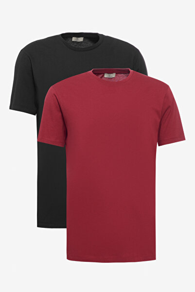 George Henry Унисекс комплект от 2 блузи от 100% памук с тясна кройка и велос...