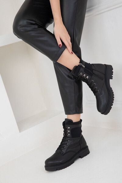 SOHO Siyah Kadın Bot & Bootie 20046