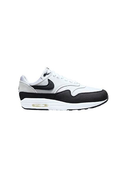 Nike AIR MAX 1 '87 - Weiß/Schwarz-Hohe Taille Weiß