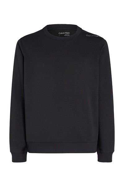 Calvin Klein Μαύρο μακρυμάνικο ανδρικό φούτερ - Crew Neck, Regular Fit 00GMS4W333-BAE