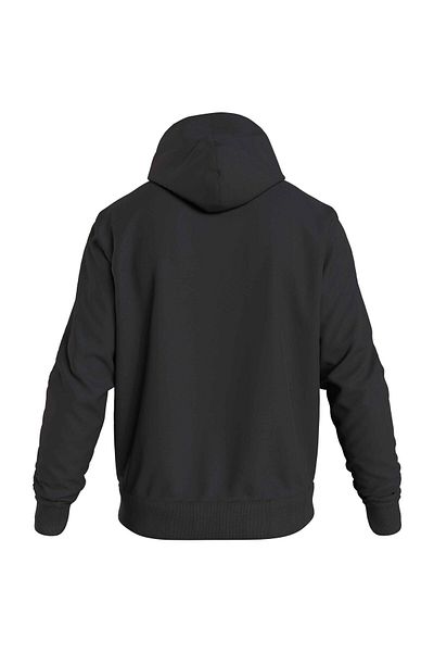 Calvin Klein Pánská černá mikina s kapucí a krkem - K10K 112748 Beh