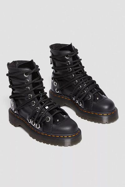 Dr. Martens DARIA BEX FEKETE LUCIDO+PATENT LÁMPA