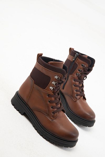 SOHO Tan γυναικείες μπότες - 20046 Model Bootie