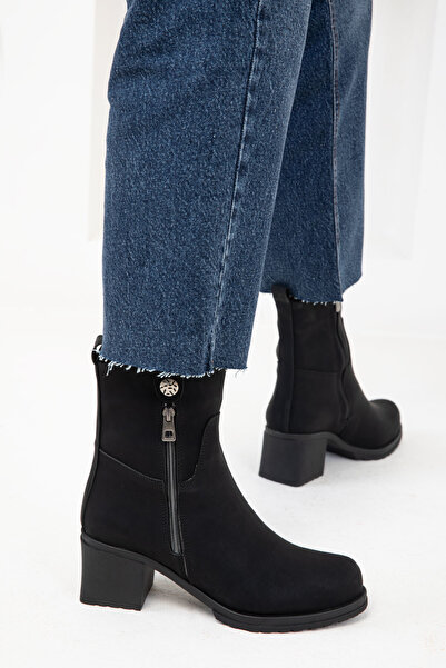 SOHO Siyah Mat Kadın Bot & Bootie 20045