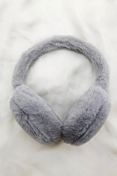 PETEK AKSESUAR Cold Protective Soft Plush Winter Headphones