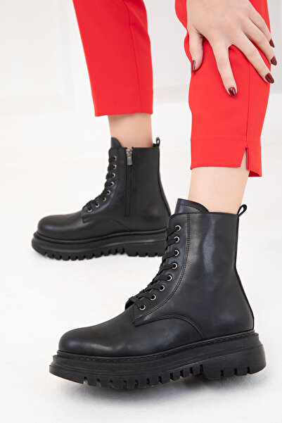 SOHO Dámské černé kozačky - model Bootie 20054