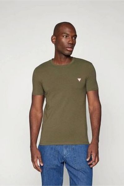 Guess Cn Ss Core Tee Str - Medium Organic Stretch Jersey 180