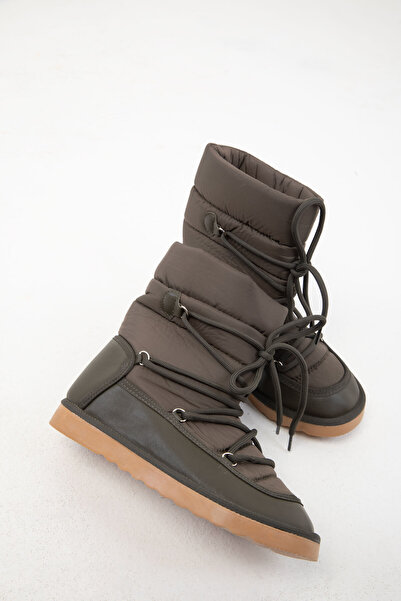 SOHO 20066 Model Khaki Women's Boots and Bootie