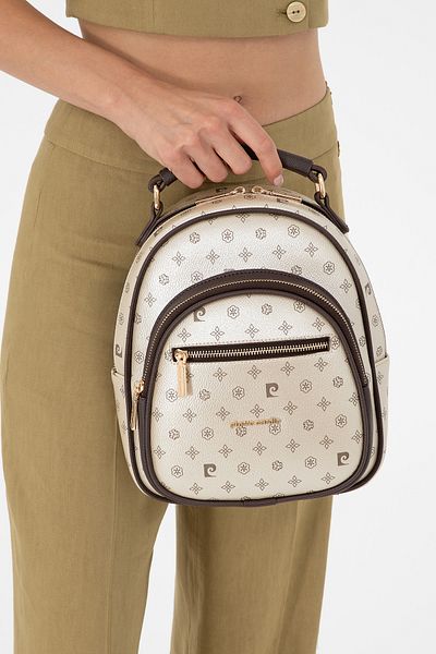 Pierre Cardin Rucsac de damă cu monogramă aurie 05PO24K1876