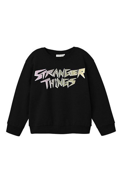 name ıt Nkfdido Stranger Thingsrlx Sweat Bru Bfu - Short Sleeve Stranger Things Merchandise