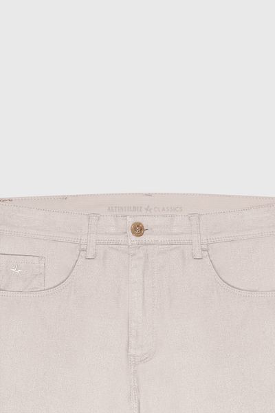 ALTINYILDIZ CLASSICS Comfort Fit Relaxed Cotton Dobby 5 Pocket Greensboro Stretch Παντελόνι