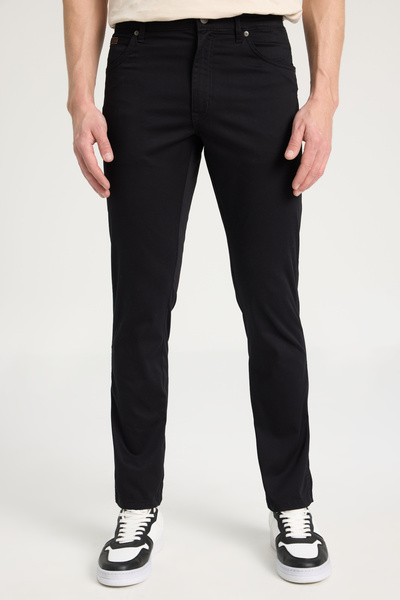 WRANGLER Black Men's T-shirt W12sea001_texas Slim Trousers