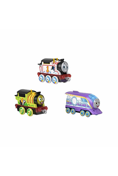 NW NessiWorld Thomas and Friends Color Changing Small Trains 3-Pack