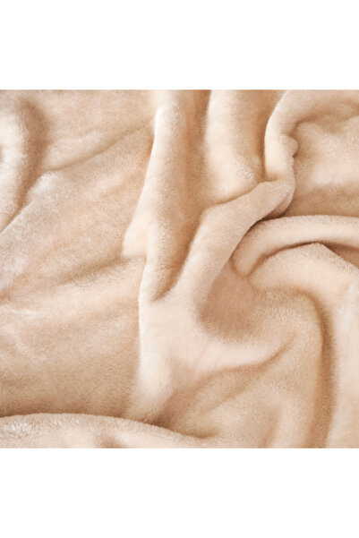 Bella Maison Κουβέρτα διπλής κρεβατοκάμαρας Shelly Wellsoft Latte (200x220 cm)