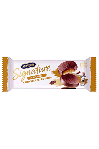 McVities Signature Caramel Chocolate Rounds 109g