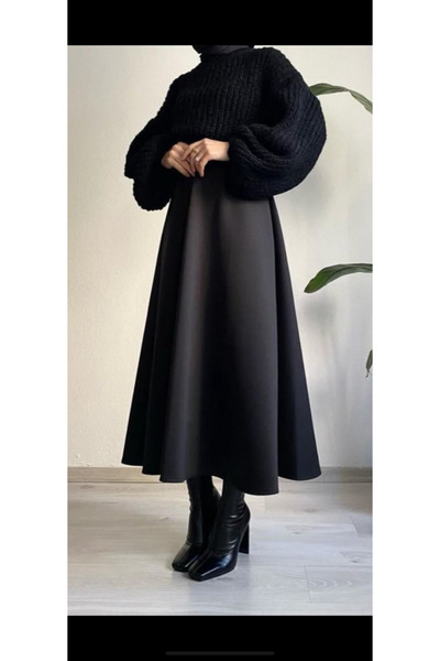 nizzell Fusta lungă Scuba Postura superbă