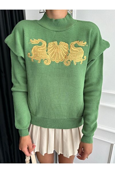 More Sweater with Embroidery