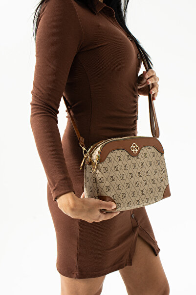 NWR BAGS حقيبة كتف وحقيبة كروس نسائية من مينك 3 مقاس 17x24